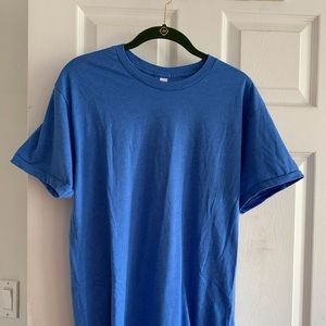 American apparel 50 / 50 men’s tshirt. Blue